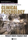 Buchcover Handbook of Research Methods in Clinical Psychology