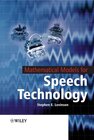 Buchcover Mathematical Models for Speech Technology