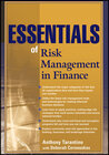 Buchcover Essentials of Risk Management in Finance