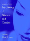 Buchcover Handbook of the Psychology of Women and Gender