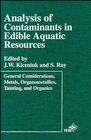Buchcover Analysis of Contaminants in Edible Aquatic Resources