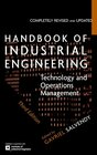 Buchcover Handbook of Industrial Engineering