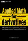 Buchcover Applied Math for Derivatives