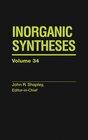 Buchcover Inorganic Syntheses, Volume 34
