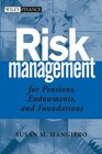Buchcover Risk Management for Pensions, Endowments, and Foundations