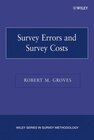Buchcover Survey Errors and Survey Costs