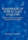 Buchcover Handbook of Surfactant Analysis