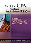 Buchcover Wiley CPA Examination Review Practice Software 12.0 BEC