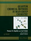 Buchcover Quantum Chemical Methods in Main-Group Chemistry