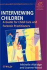 Buchcover Interviewing Children. Aldridge