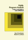 Buchcover Public Program Analysis: A New Categorical Data Approach