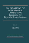 Buchcover Foundations of Dependable Computing