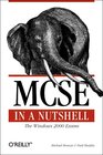Buchcover MCSE: Windows 2000 Exams in a Nutshell