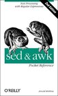 Buchcover sed & awk Pocket Reference