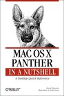 Buchcover Mac OS X Panther in a Nutshell