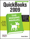 Buchcover QuickBooks 2009: The Missing Manual
