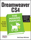 Buchcover Dreamweaver CS4: The Missing Manual