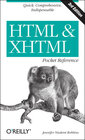 Buchcover HTML and XHTML Pocket Reference