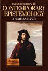 Buchcover An Introduction to Contemporary Epistemology. Jonathan Dancy