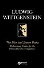 Buchcover Blue and Brown Books. Ludwig Wittgenstein
