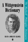 Buchcover Wittgenstein Dictionary. Glock