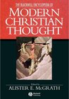 Buchcover Blackwell Encyclopedia of Modern Christian Thought. Mcgrath