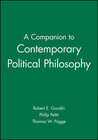Buchcover A Companion to Contemporary Political Philosophy
