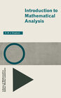 Buchcover Introduction to Mathematical Analysis