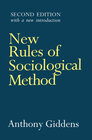Buchcover New Rules of Sociological Method