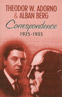 Buchcover Correspondence 1925-1935