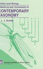 Buchcover Principles and Techniques of Contemporary Taxonomy (Experimental and Clinical Neuroscience)