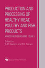 Buchcover Production and Processing of Healthy Meat, Poultry and Fish Products