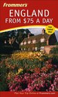 Buchcover Frommer's England from $75 a Day