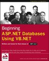 Buchcover Beginning ASP.NET Databases Using VB.NET