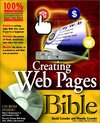Buchcover Creating Web Pages Bible