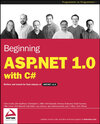 Buchcover Beginning ASP.NET 1.0 with C#