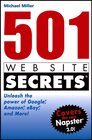 Buchcover 501 Web Site Secrets