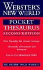 Buchcover Webster's New World Pocket Thesaurus