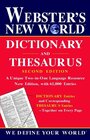 Buchcover Webster's New World Dictionary and Thesaurus