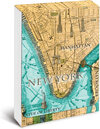 Buchcover Pocket Notes: Map of Manhattan – Notizblock im praktischen Taschenformat: Karte von Manhatten