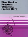 Buchcover Practical Studies for French Horn, Book I