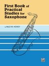 Buchcover Practical Studies for Saxophone, Book I
