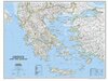 Buchcover National Geographic Map Greece and the Aegean, Planokarte