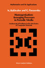 Buchcover Homogenisation: Averaging Processes in Periodic Media