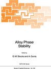 Buchcover Alloy Phase Stability