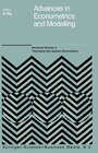 Buchcover Advances in Econometrics and Modelling