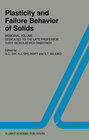Buchcover Plasticity and failure behavior of solids