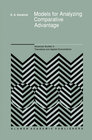 Buchcover Models for Analyzing Comparative Advantage