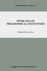 Buchcover Peter Geach: Philosophical Encounters