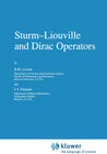 Buchcover Sturm—Liouville and Dirac Operators